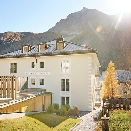 Reka-Ferienanlage Madulain Buitenkant foto