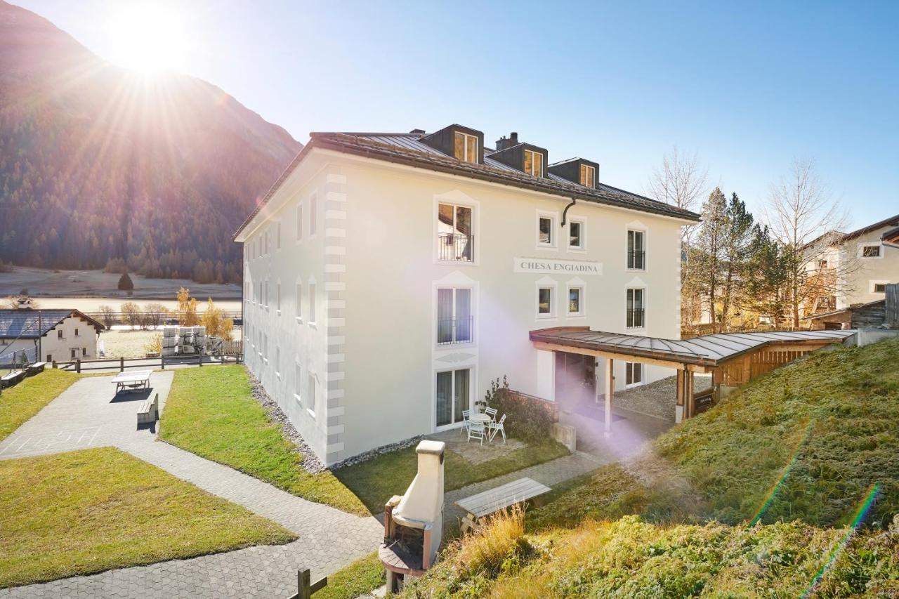 Reka-Ferienanlage Madulain Buitenkant foto